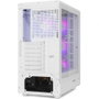 NOX Infinity IOTA Semitorre Blanca con Cristal Templado y ARGB